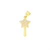 CIONDOLO ARGENTO ZIRCONE