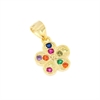 CIONDOLO ARGENTO ZIRCONE