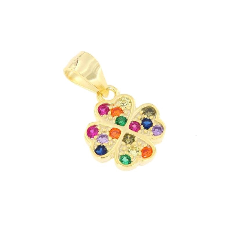 CIONDOLO ARGENTO ZIRCONE