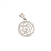 CIONDOLO ARGENTO ZIRCONE