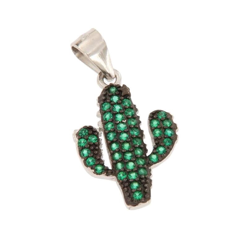 CIONDOLO ARGENTO ZIRCONE