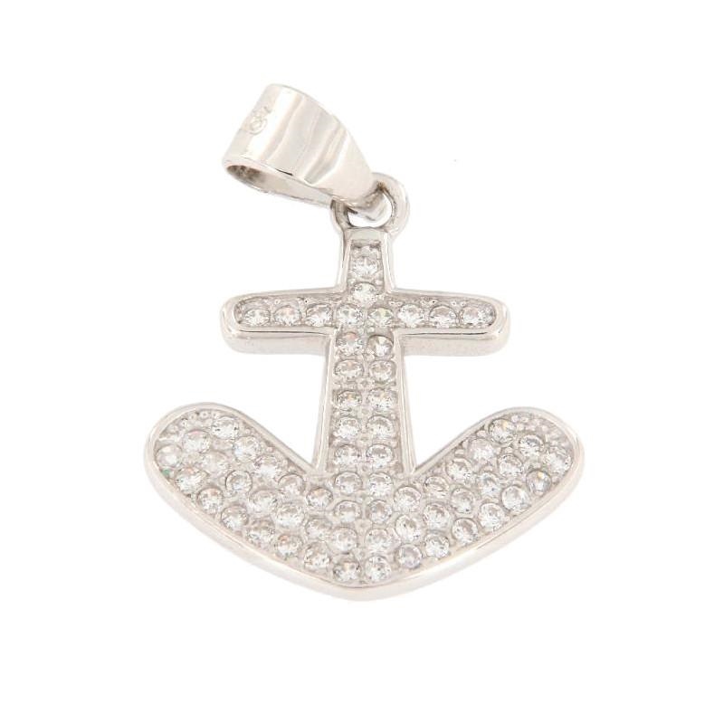CIONDOLO ARGENTO ZIRCONE