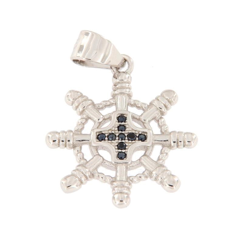 CIONDOLO ARGENTO ZIRCONE