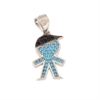 CIONDOLO ARGENTO ZIRCONE