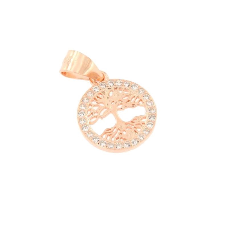 CIONDOLO ARGENTO ZIRCONE