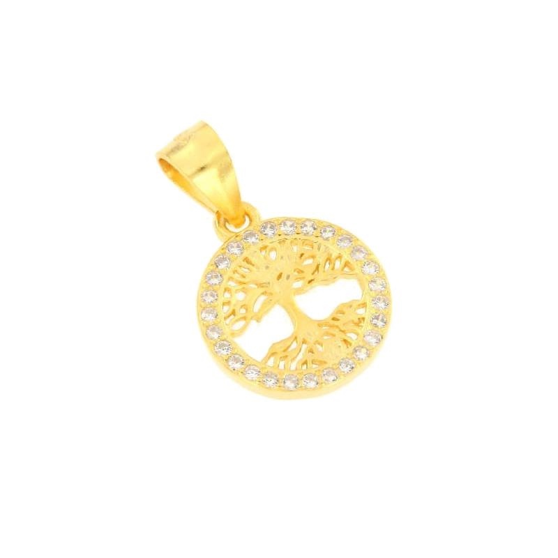 CIONDOLO ARGENTO ZIRCONE