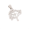 CIONDOLO ARGENTO ZIRCONE