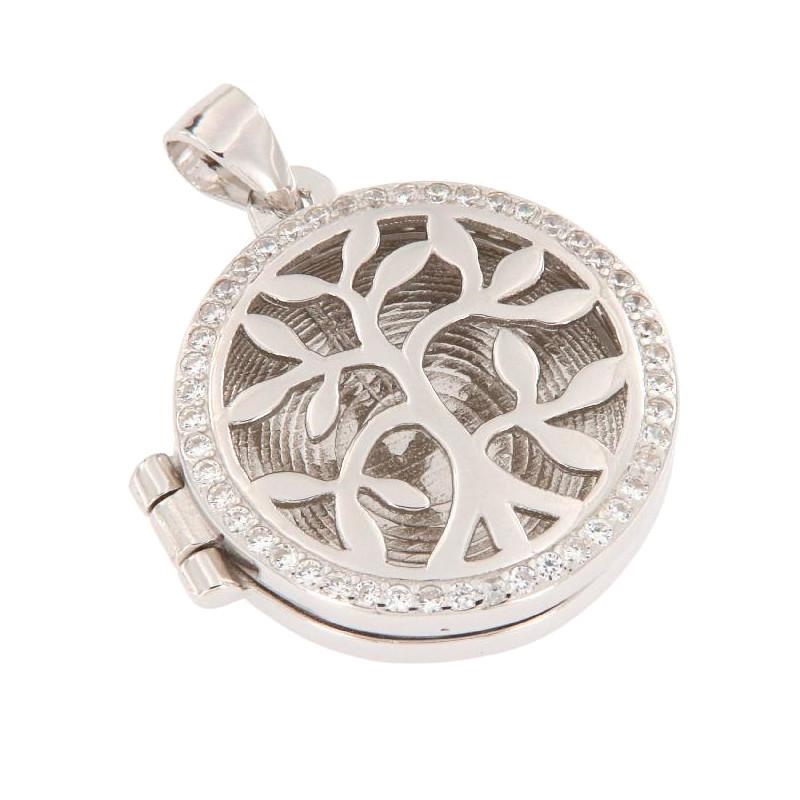 CIONDOLO ARGENTO ZIRCONE