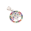 CIONDOLO ARGENTO ZIRCONE
