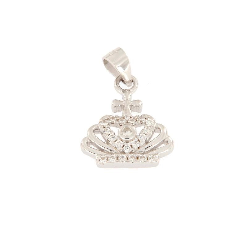CIONDOLO ARGENTO ZIRCONE