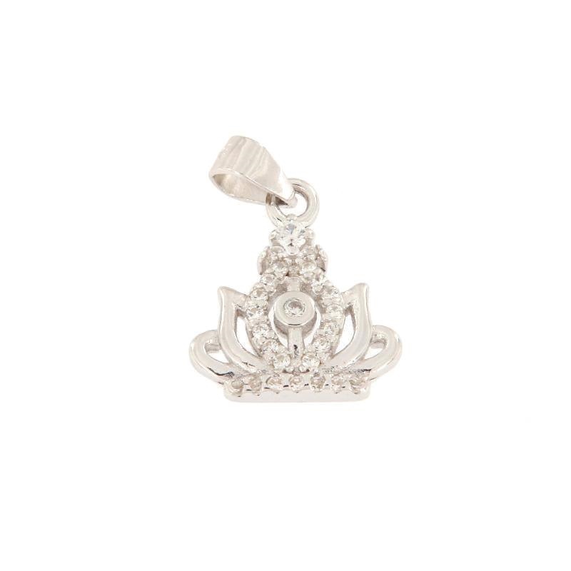 CIONDOLO ARGENTO ZIRCONE
