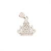 CIONDOLO ARGENTO ZIRCONE
