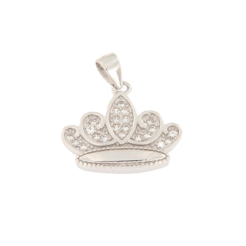 CIONDOLO ARGENTO ZIRCONE