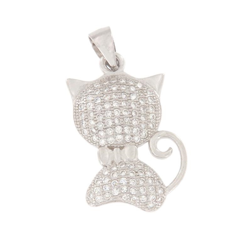 CIONDOLO ARGENTO ZIRCONE
