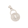 CIONDOLO ARGENTO ZIRCONE