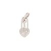 CIONDOLO ARGENTO ZIRCONE