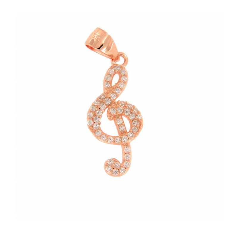 CIONDOLO ARGENTO ZIRCONE