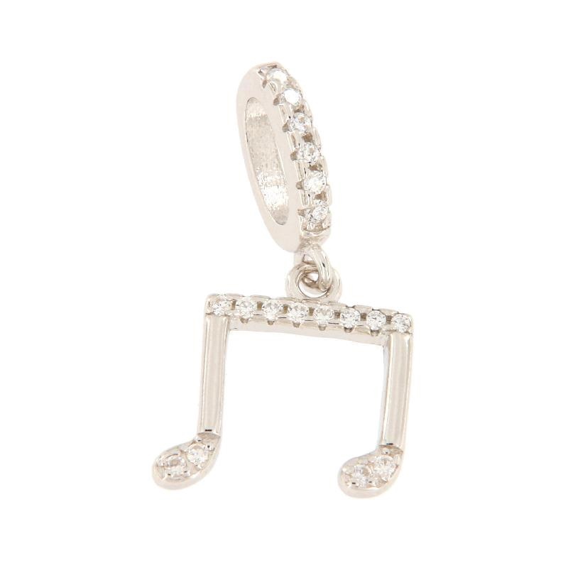 CIONDOLO ARGENTO ZIRCONE