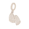 CIONDOLO ARGENTO ZIRCONE