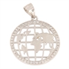 CIONDOLO ARGENTO ZIRCONE