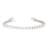 BRACCIALE ARGENTO ZIRCONE TENNIS