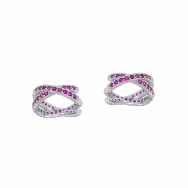 EAR CUFF ARGENTO ZIRCONE