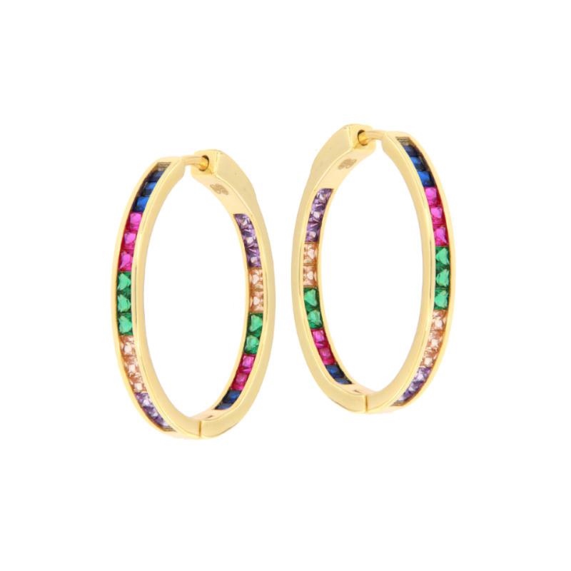 ORECCHINO ARGENTO ZIRCONE