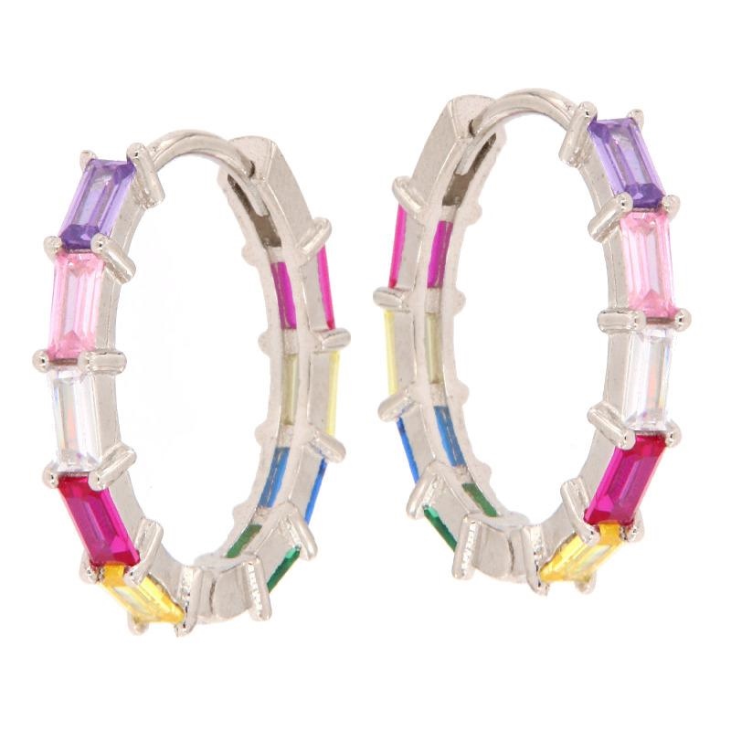 ORECCHINO ARGENTO ZIRCONE