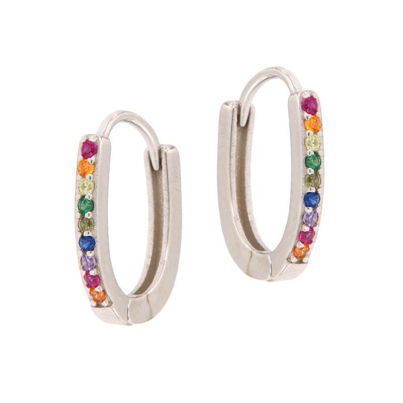 ORECCHINO ARGENTO ZIRCONE