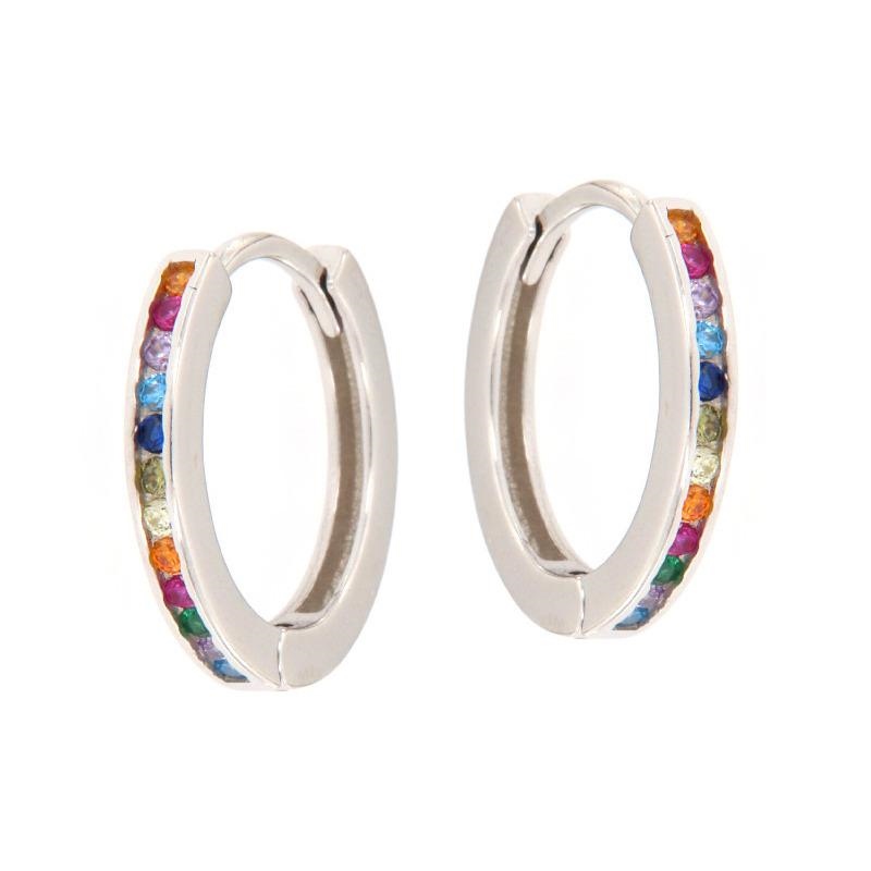 ORECCHINO ARGENTO ZIRCONE