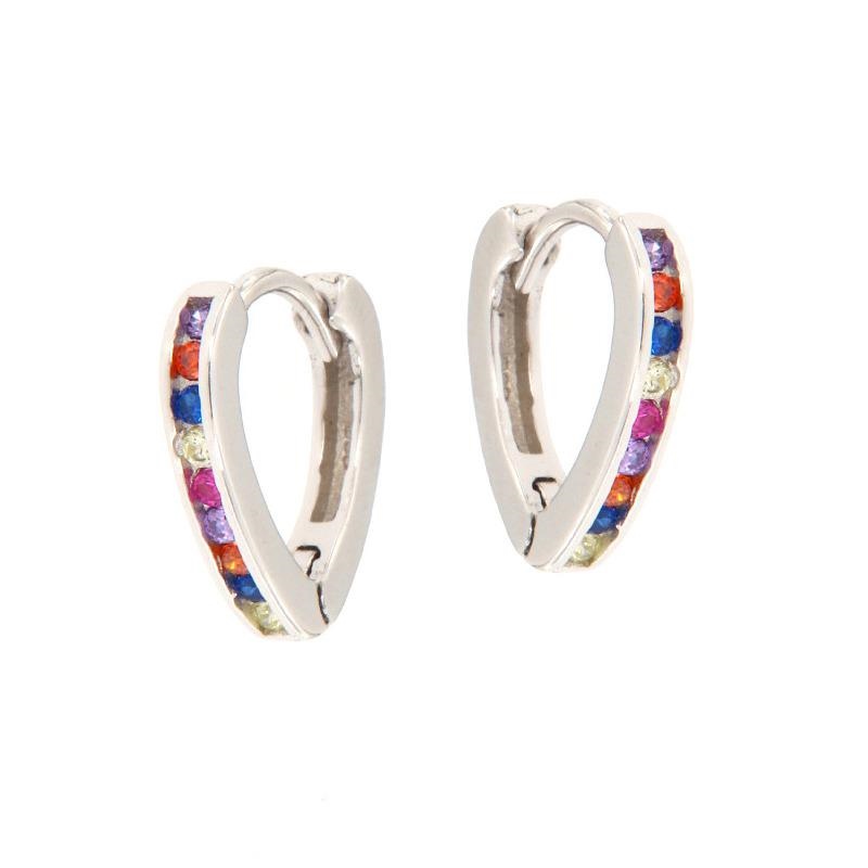 ORECCHINO ARGENTO ZIRCONE