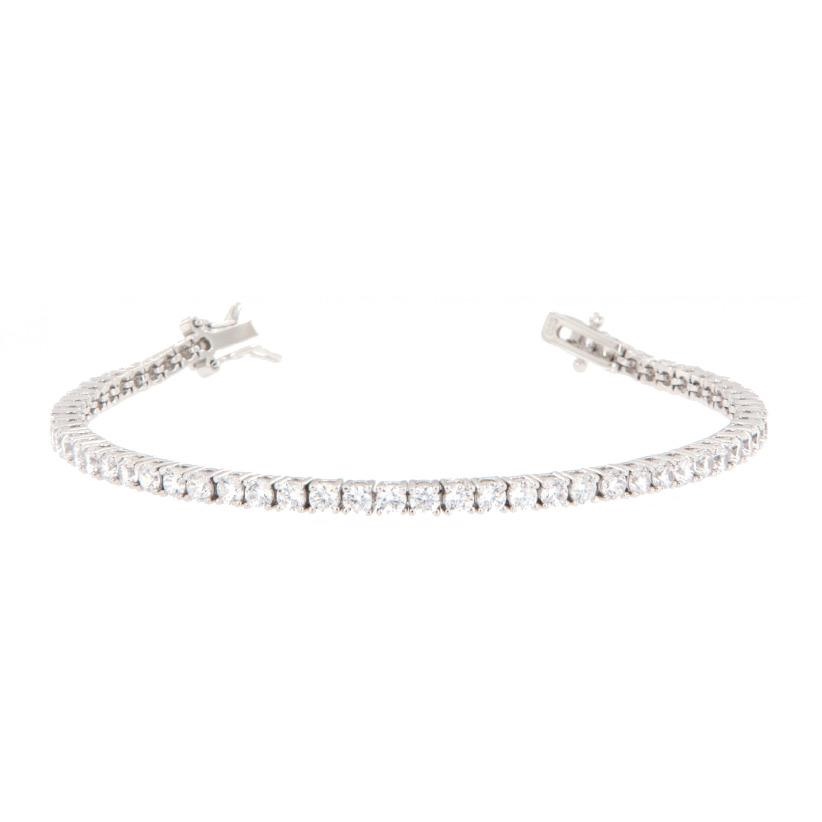 BRACCIALE ARGENTO ZIRCONE TENNIS