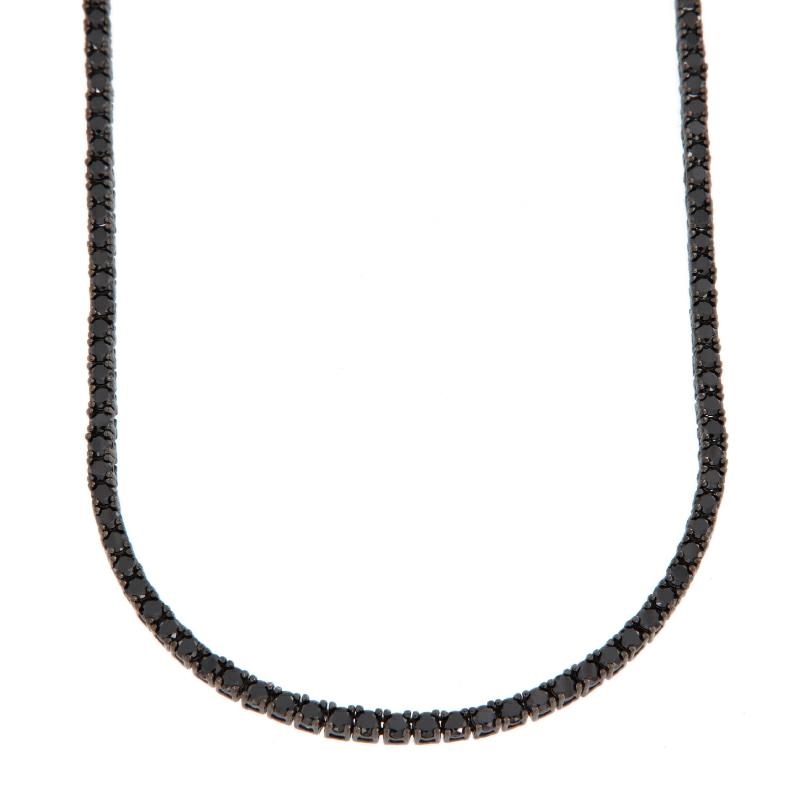 COLLIER ARGENTO ZIRCONE TENNIS