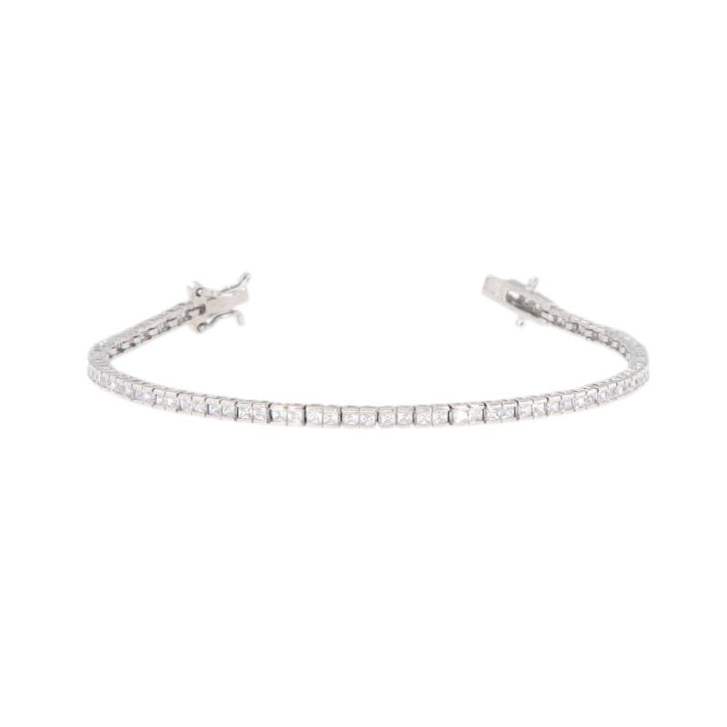 BRACCIALE ARGENTO ZIRCONE TENNIS