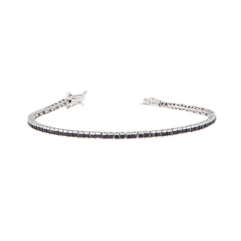 BRACCIALE ARGENTO ZIRCONE TENNIS