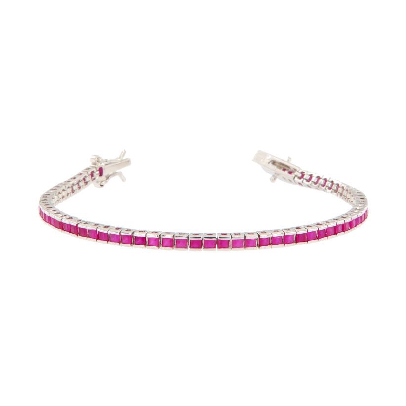 BRACCIALE ARGENTO ZIRCONE TENNIS
