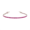 BRACCIALE ARGENTO ZIRCONE TENNIS