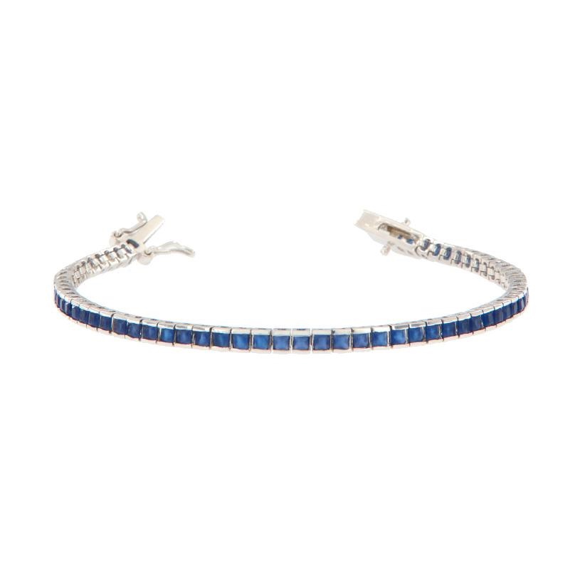 BRACCIALE ARGENTO ZIRCONE TENNIS