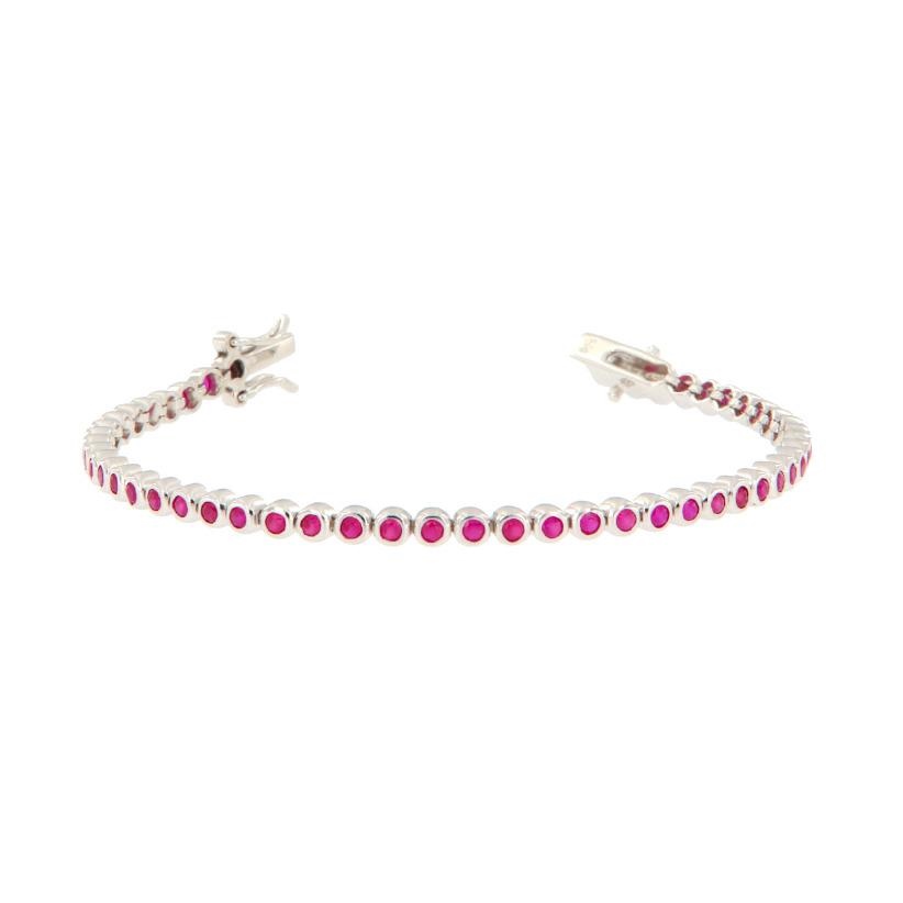 BRACCIALE ARGENTO ZIRCONE TENNIS
