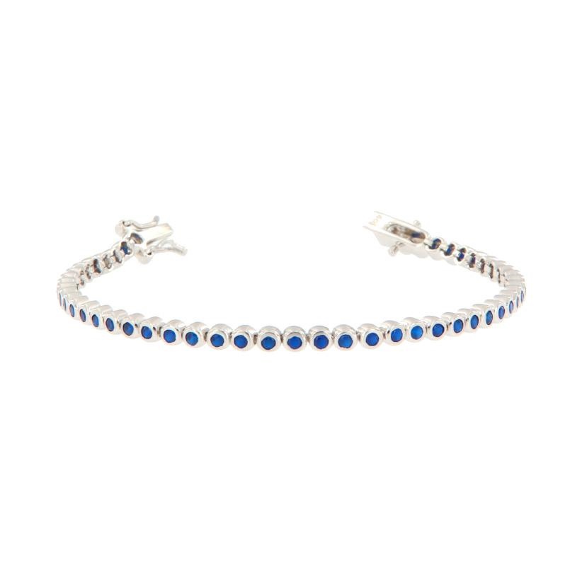 BRACCIALE ARGENTO ZIRCONE TENNIS