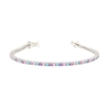 BRACCIALE ARGENTO ZIRCONE TENNIS