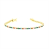 BRACCIALE ARGENTO ZIRCONE TENNIS