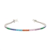 BRACCIALE ARGENTO ZIRCONE TENNIS