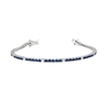 BRACCIALE ARGENTO ZIRCONE TENNIS
