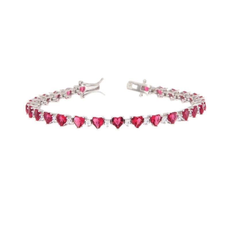 BRACCIALE ARGENTO ZIRCONE TENNIS