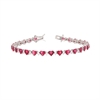 BRACCIALE ARGENTO ZIRCONE TENNIS