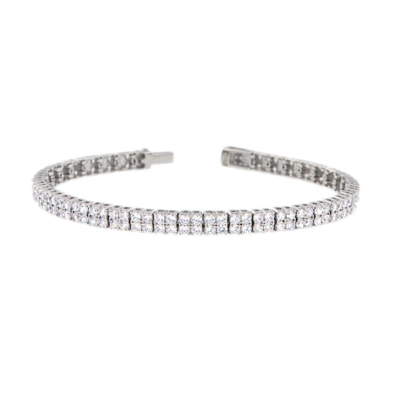 BRACCIALE ARGENTO ZIRCONE TENNIS