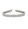 BRACCIALE ARGENTO ZIRCONE TENNIS