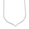 COLLIER ARGENTO ZIRCONE TENNIS