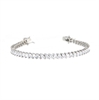 BRACCIALE ARGENTO TENNIS